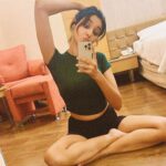 Riya Suman Instagram - Stopped in the middle of a stretching session to just adore myself 😂