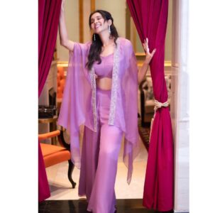 Riya Suman Instagram - I Purple You! 
💜 

Outfit: @_prashantikumar_ 
📸 : @media9_creations @media9manoj 
Location: @mayfairsiliguri