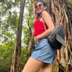 Riya Suman Instagram – Went looking for the Banyan Tree Baba 😅 #iykyk Didn’t find any. Guess he doesn’t meditate in off season. 🙈 The Tree