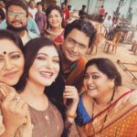 Rooqma Ray Instagram - #rupsagoremonermanush #shooting #sunbangla #behindthescenes #funmoments Kolkata