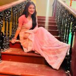 Rooqma Ray Instagram - SUBHO NABAMI 🙏🏻🙏🏻🙏🏻💗💗 #instagram #instadaily #instalike #insta #instafashion #durgapuja #festival #festivalfashion #bengali #traditional #saree #sareelove #pink #rooqmaray #nabami