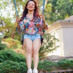Roshmi Banik Instagram - This swing > mood swings! 😂😅👧🏻