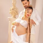 Rubina Dilaik Instagram - You are an indescribable miracle of my life 🤍 🤍 . . . The amazing lenswomen:- @littletoesbymuskan @sapna_kapoorr Setup up design & Co-ordinated by @partycircle_ind Styling - @styleitupbyaashna Special mention @zubin_khan 🙃💕