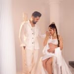Rubina Dilaik Instagram - You are an indescribable miracle of my life 🤍 🤍 . . . The amazing lenswomen:- @littletoesbymuskan @sapna_kapoorr Setup up design & Co-ordinated by @partycircle_ind Styling - @styleitupbyaashna Special mention @zubin_khan 🙃💕