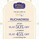 Rucha Hasabnis Instagram - #incollaboration with @firstcryindia We are Diwali ready already!🥰 Thanks to Firstcry, shopping for Ruhi becomes really easy. Outfits, Shoes, Accessories, Toys, Creams everything in one place. Explore and get 50% off on Fashion & 45% on everything else using my personalised code. “RUCHADW50” Happy Shopping! ❤️ . . #firstcrywalidiwali23 #firstcrywaliDiwali #firstcryindia #firstcry #FussNowAtFirstcry #firstcryindia #firstcryforbabies #babyessentials #happybaby #diwali2023 #firstcrysale #firstcryfashion #firstcryshopping #firstcry #kidsfashion #kidsinspo #kids #collaboration #shopatfirstcry #diwali #diwalicelebration #diwalioutfit