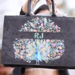 Ruchira Jadhav Instagram - RUCHIRA naam toh suna hoga ☺️🖤 And I’m ready to go with @in_voguish_india Grab the exclusive customised bags with your name at @in_voguish_india ✨ I couldn’t get enough of RUCHIRA.. so grabbed RJ too🙈 #RJstyle #Fashion