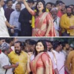 Ruchira Jadhav Instagram - दहिकाला २०२३ ❤️‍🔥 When GRACE meets Playfullness ☺️ PS. Call it whatever.. #ruchirasays I call it ‘Being in the moment’✨✨ Never ever miss those moments where you feel you can make yourself smile ! Smile..laugh..Dance… do whatever… Live a little more everyday 🫶🏻 #YouarePrecious Wearing: @mysilklove @liiyanna_designs #RuchiraJadhav #Festival #Event