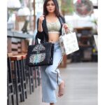 Ruchira Jadhav Instagram - I couldn’t get enough of RUCHIRA.. so grabbed RJ too🙈🖤 Grab the exclusive customised bags with your name at @in_voguish_india ✨ #RJstyle #fashion