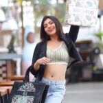 Ruchira Jadhav Instagram - I couldn’t get enough of RUCHIRA.. so grabbed RJ too🙈🖤 Grab the exclusive customised bags with your name at @in_voguish_india ✨ #RJstyle #fashion