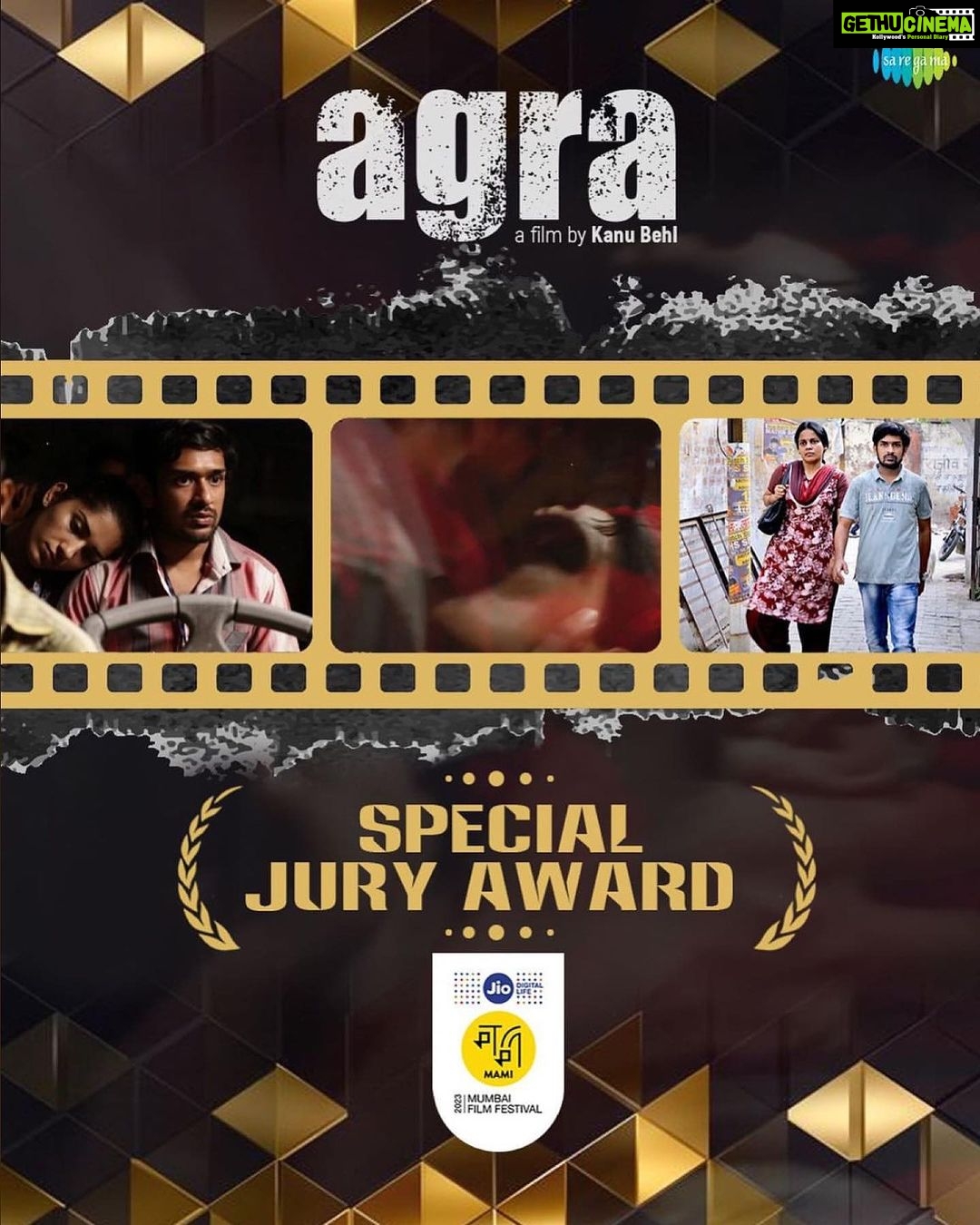 Ruhani Sharma Instagram - We won ♥️ AGRA has won the Special Jury Award at the Jio MAMI Mumbai Film Festival 2023! #Agra #jiomami #mumbaifilmfestival @mohitagarwal14 @aanchalgoswami55 @sonaljhaofficial @thevibha @officialrahulroy @priyankabose20 @kanubehl @atika.chohan @vikrammehra30 @sidakumar #WilliamJehannin @nakli_photographer @elindio84 @kar_gour_ @pritam_gram @parulsondh @1fabehakhan @ufo_distribution @saregama_official