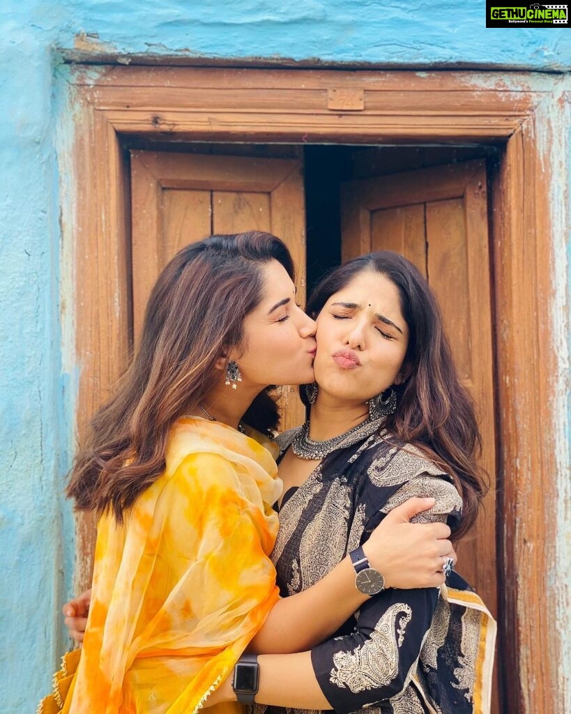 Ruhani Sharma Instagram - Happiesttt birthdayyy myy Doll ♥️ @shubhisharmalive You brighten my life. What a joy it's been to grow up together. I wish you all the good things in life. Thank you for always being there sharing precious moments and carrying me through the tough times. You’re a blessing to me and everyone around. Always be this amazinggg, kind, positive, brave, inspiring and super hard working person that you are. Love you behen ♥️