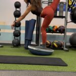 Rukmini Vijayakumar Instagram - I had a transit time of 7 hours in the chicago airport… so I found the closest gym. It’s been difficult to train consistently with all the travel and performances. So I do it every chance that I get because… It’s important to train between performances. It keeps the power in my muscles . This training is different from my regular training to build strength… I call these “maintenance workouts” not “upgrade workouts” 😂 I’ve learned the hard way to not overload between shows when I have several in the week…. Thanks to my coach @somyarout2806 Lots of mobility work & Elbow plank O’s on swiss 1 min Sitting Leg raises 30 x2 SL swill mountain climbers 30 eachx2 Swiss hall Hamstring pulls 30x2 SL squat burpee ball slam 9kg 10eachx2 Renegade rows 6kg 10 eachx2 Sumo squat pulses 20kg 50x2 Kettle bell swings 20kg 20x2 Back squat 45kg 10 x2 Landmine: lunge to ankle rise push press 10 eachx2 Russian twists bounces 9kg 15 eachx2 SL Hip thrust on box 20eachx2 #training #dancerlife #travel #gym #chicago #traveller #strength #functional #bharatanatyamdancer Chicago's O'Hare International Air Port