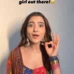 Rukshar Dhillon Instagram - Just had to!🫣😁 Kickstarting #SparkTheLife promotions and feeling absolutely WOW🤩 See you guys in theatres on 17th November. (Telugu,Tamil,Hindi,Malayalam,Kannada) Styled by- @rashmitathapa Wearing- @irrauofficial Jewellery- @talashahyderabad Make up- @makeupbysakshimehta Hair- @aartigupta5565