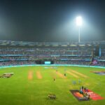 Sachin Tendulkar Instagram - The entire Wankhede Stadium was illuminated in blue to celebrate 'One Day 4 Children.' Legends gathered to convey the message of equality. Let’s give every child: - the chance to play - the chance to dream - the chance to be treated equally #INDvSL #oneday4children