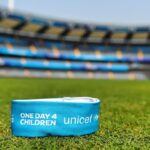 Sachin Tendulkar Instagram - The entire Wankhede Stadium was illuminated in blue to celebrate 'One Day 4 Children.' Legends gathered to convey the message of equality. Let’s give every child: - the chance to play - the chance to dream - the chance to be treated equally #INDvSL #oneday4children