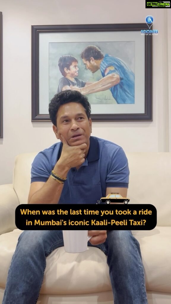 Sachin Tendulkar Instagram - Ek Mumbaikar ki ek Kaali-Peeli kahaani…. Thank you for all the memories! 🚕