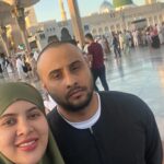 Sahar Afsha Instagram - Majorly missing this place 😇 woh madine Ki galliyan Note: late post , this was our first umrah together as a couple & was much more special because we were expecting our child 💕. #allahﷻ now our baby is already 4 months, I wish we go back to this place again soon , Insha allah #madina #saharafsha #deen #islam Madina, Saudi Arabia