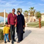 Sahar Afsha Instagram - When Allah loves you , he spreads love for you like a seed in the heart of people 💜💕 Stop over ..!! With this two little cuties ♾ ❤️ my nephews . . .#abudhabi #travelling #saharafsha #love #deen #hijab #islamicquotes #traveller #allahamdulillah Abu Dhabi, United Arab Emirates