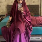 Sahar Afsha Instagram - O Allah thank for choosing me to be a Muslim ❤️ Allah can change the most hopeless situations into the best moment of your life ❤️ #allahﷻ Wearing @hayabysanakhan #saharafsha #deen #islamicquotes #hijab #hayabysanakhan #sunnah #positivequotes #reels #treanding #instagood #ummah