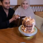 Sahar Afsha Instagram - “ You wil be perfect for the one who deserves you “ Sabko pata hai ke mujhe meetha itna pasand hai 💕 m always surprised with beautiful yummy desserts #allahamdulillah * * * * #saharafsha #love #life #allahamdulillah #mashaallah #couplegoals #wedding #dinner #reels #reelsinstagram #reelitfeelit Mumbai, Maharashtra