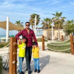 Sahar Afsha Instagram - When Allah loves you , he spreads love for you like a seed in the heart of people 💜💕 Stop over ..!! With this two little cuties ♾ ❤️ my nephews . . .#abudhabi #travelling #saharafsha #love #deen #hijab #islamicquotes #traveller #allahamdulillah Abu Dhabi, United Arab Emirates