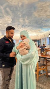 Sahar Afsha Instagram - Together till jannah ❤️ Insha allah 
.
.
.
.
.
.
.
.#saharafsha #spouse #love #deen #life #hijab #islam #islamicquotes #reelsindia #reelsinstagram