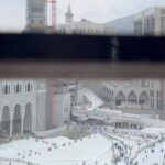 Sahar Afsha Instagram - Allah Ki rehmat baras rahi hai ❤️ allahamdulliah It’s raining in Kaaba 🕋 Mecca, Saudi Arabia