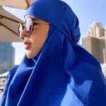 Sahar Afsha Instagram - Focus on him only him ❤️ The one n only Allah swt ❤️ . Wearing @hayabysanakhan Dubai, Emirates