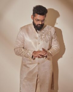 Sai Dharam Tej Instagram - For #varunlav the D-day wedding day in Italy

Styled by - @ashwin_ash1 & @hassankhan_3 
Style team - @ahmedxmirza
Outfit - @taruntahiliani
Make up by -@nehabagga21
Hair by -@praveenjp369
Shot by- @arifminhaz
