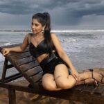 Sakshi Agarwal Instagram – Sunkissed and beach-ready in this fabulous black mesh dress
.

#stylishvibes #beachglam  #fashionvibes  #styleinspo
.

Pic : @gk_.photography._ 
Hmua: @murugeshmakeup_hair @shalini_hairartist 
Location: @icchennai 
Retouch: @editors_desktop 
@jonnyjd5 Chennai, India