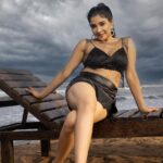 Sakshi Agarwal Instagram – Sunkissed and beach-ready in this fabulous black mesh dress
.

#stylishvibes #beachglam  #fashionvibes  #styleinspo
.

Pic : @gk_.photography._ 
Hmua: @murugeshmakeup_hair @shalini_hairartist 
Location: @icchennai 
Retouch: @editors_desktop 
@jonnyjd5 Chennai, India
