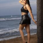 Sakshi Agarwal Instagram – Waves can’t compete with these curves in my black mesh dress
.

Pic : @gk_.photography._ 
Hmua: @murugeshmakeup_hair @shalini_hairartist 
Location: @icchennai 
Retouch: @editors_desktop 
@jonnyjd5 
.
#ootd #blackmesh #sandybeach #beachvibes #sakshiagarwal InterContinental Chennai Mahabalipuram Resort