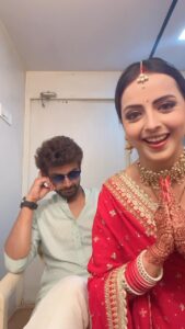 Samarth Jurel Instagram - Karni padegi! 🤪
.
#trendingreels #reelitfeelit❤️❤️ #shrenuparikh #samarthjurel #maihar #maitree #instagood
