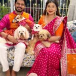 Sambhavna Seth Instagram - Happy Diwali Doston ❤️ Beautiful Outfits - @myngels_26 Hair @neetu_saibanna Makeup by ME