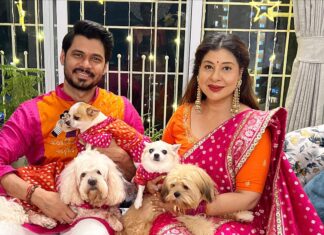 Sambhavna Seth Instagram - Happy Diwali Doston ❤️ Beautiful Outfits - @myngels_26 Hair @neetu_saibanna Makeup by ME