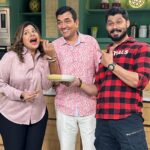 Sambhavna Seth Instagram – What an amazing Experience with @sanjeevkapoor ji 🍳🧑‍🍳🥘