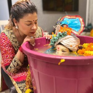 Sambhavna Seth Instagram - Mere Bappa ❤️