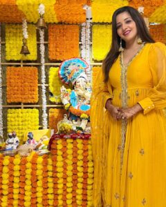 Sambhavna Seth Instagram - Ganpati Bappa Morya 🙏…