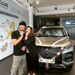 Sambhavna Seth Instagram - Big Family Bigger Car Thank you so much @mgmotorin for the Amazing Delivery ❤️