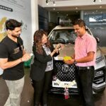 Sambhavna Seth Instagram - Big Family Bigger Car Thank you so much @mgmotorin for the Amazing Delivery ❤️