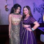 Sanaya Pithawalla Instagram - Sufi Diwali night @epitome.mumbai ✨🪔 Thank you guys for coming , and hope you all had a great time 🤗 Love you all ♥️ Wearing @yeh_lehenga_nahi_mehenga Thanks @pooja_gemawat for organising this beautiful diwali eve for me and my friends 🫶🏻