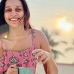 Sanchana Natarajan Instagram - Favorite time of the day☕️