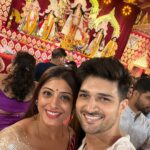 Sanchita Banerjee Instagram - Durga Puja memories with besties ❤️😇🤗😘🧿 #durga #puja #memories #love #smile #instagood #ootd #beautiful #positivity #instadaily #blessed #fun #happy #beauty #session #festival #bestfriends #picoftheday