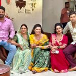 Sanchita Banerjee Instagram – प्रोडक्शन नंबर 14 produced by @singhkpradeep999 ji directed by @ajaysjha15 sir written by @arbindtiwari123 
* @vikrant8235 @sanchita_banerjee23 @ritu9170 @shwetavermamona