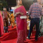 Sanchita Banerjee Instagram – My look for Ashtami evening ❤️🧿😇🤗😘
Thanks Vidya for designing this beautiful saree @vidyamourya096 

#festival #durgapuja #positivity #love #smile #instagood #fun #beautiful #instadaily #ootd #cute #actorslife #sanchitabanerjee #picoftheday #mumbai #indiandresses #beauty