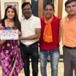 Sanchita Banerjee Instagram - @amitgupta Sir you demonstrate exceptional talent, bringing creativity and vision to every project. Your dedication to storytelling and filmmaking is truly admirable. It’s again a pleasure to be a part of your film sir 🤗🙏🏻 @captain_bhojpuri #new #filmmaker #love #producer #instagram #ootd #positivity #fun #instagood #blessed #instadaily #smile #happy #onset