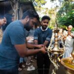Sandra Thomas Instagram – The Pooja Ceremony of @sandrathomasproductions – 🎥#ProductionNo.2 with an ensemble cast of @shanenigam786 @shinetomchacko_official @baburajactor @officialanagha , titled “Little Hearts” was held today! 

The joy & excitement are overwhelming as we witness our team’s hard work & dedication come to fruition. 📝🎬 Story & Direction – Anto Jose Pereira & @aby_treesa_paul  Screenplay by Rajesh Pinnadan. Stay tuned for a cinematic experience coming your way very soon! 🙏🏼💜

#stp #sandrathomas #pooja #production2 #shanenigam #shinetomchacko #baburaj #anagha #kerala #malayalamfilm #cinema #sandrathomasproductions Kochi, India