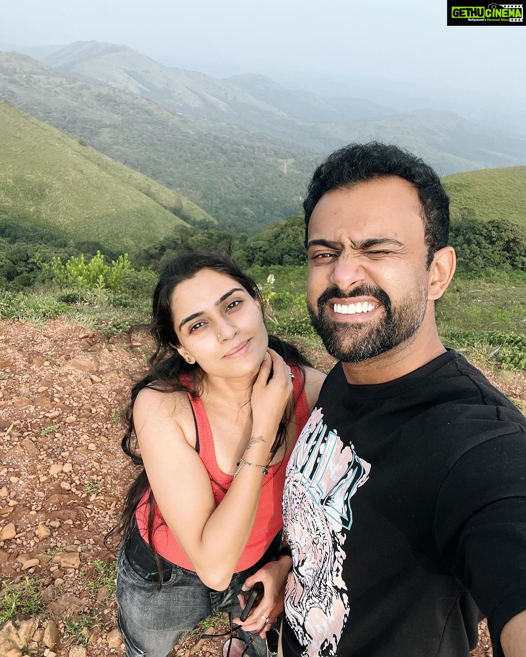 Sangeetha Bhat Instagram - ❤️❤️❤️ @sudarshan_rangaprasad Devaramane