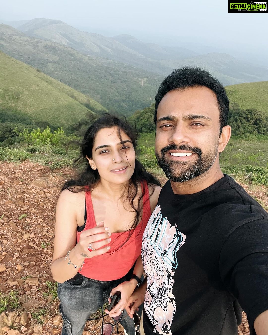 Sangeetha Bhat Instagram - ❤️❤️❤️ @sudarshan_rangaprasad Devaramane