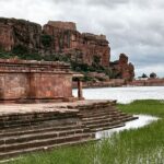 Sangeetha Bhat Instagram - Badami…💕 #badamicaves Badami cave temples